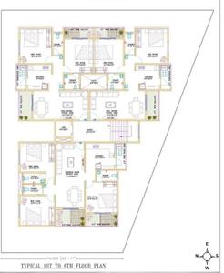 Image of 1516 Sq.ft 3 BHK Apartment / Flat for sale in Manish Nagar, Nagpur for Rs. 7500000