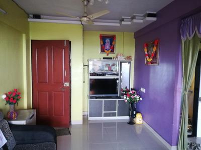Hall Image of 625 Sq.ft 1 BHK Apartment / Flat for sale in Shankheshwar Palms, Dombivli West Thane for Rs. 4500000