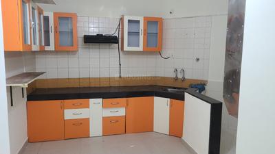 Kitchen Image of 1250 Sq.ft 3 BHK Apartment / Flat for rent in Mittal Treedom Park, Kalas Pune for Rs. 38000