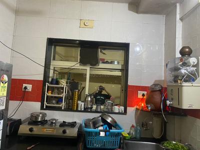 Kitchen Image of 620 Sq.ft 1 BHK Apartment / Flat for sale in Shree Shankheshwar Park, Dombivli East Thane for Rs. 3800000