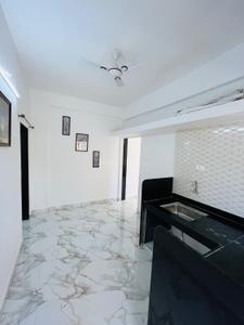 Kitchen Image of 650 Sq.ft 1 BHK Apartment / Flat for rent in Wadgaon Sheri Pune for Rs. 23000