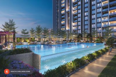 Image of 1134 Sq.ft 2 BHK Apartment / Flat for sale in Saniket WYCE Exclucity C D, Bavdhan, Pune for Rs. 11400000