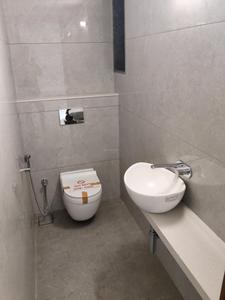 Common Bathroom Image of 1700 Sq.ft 3 BHK Apartment / Flat for sale in Elenza Greenfield, Shela Ahmedabad for Rs. 8200000