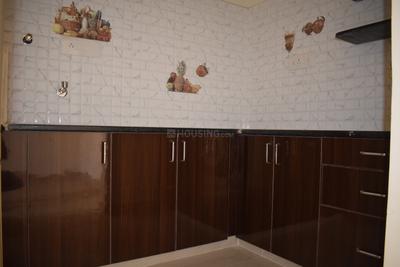 Kitchen Image of 550 Sq.ft 1 BHK Apartment / Flat for rent in Kartik Nagar Bengaluru for Rs. 18499
