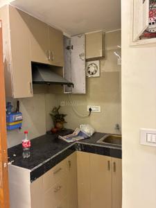 Kitchen Image of 500 Sq.ft 1 BHK Apartment / Flat for rent in Vikram Golf View Condos, Sector 19 Dwarka New Delhi for Rs. 26000