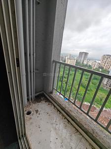 Balcony Image of 680 Sq.ft 2 BHK Apartment / Flat for rent in Amar Galaxy Phase I, Dombivli West Thane for Rs. 19500