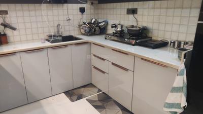 Kitchen Image of 1000 Sq.ft 2 BHK Builder Floor for rent in Scheme No 114 Indore for Rs. 23000