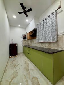 Kitchen Image of 950 Sq.ft 1 BHK Builder Floor for rent in Scheme 78 Indore for Rs. 19000