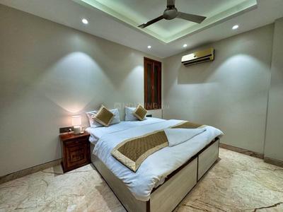 Bedroom Image of 2000 Sq.ft 3 BHK Builder Floor for rent in Saket New Delhi for Rs. 38000