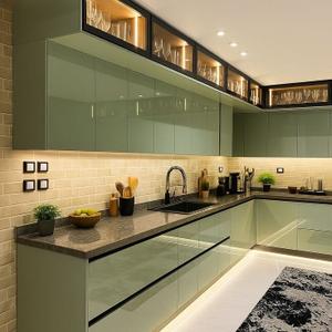 Kitchen Image of 762 Sq.ft 2.5 BHK Apartment / Flat for sale in The Atmosphere, Mulund West Mumbai for Rs. 22500000