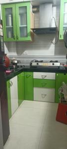 Kitchen Image of 590 Sq.ft 1 BHK Apartment / Flat for sale in Kopar Khairane Navi Mumbai for Rs. 7700000