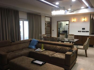 Hall Image of 2630 Sq.ft 4 BHK Apartment / Flat for rent in Adani La Marina, Shantigram Ahmedabad for Rs. 135000