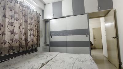 Bedroom Image of 950 Sq.ft 1 BHK Apartment / Flat for rent in Makarba Ahmedabad for Rs. 22000