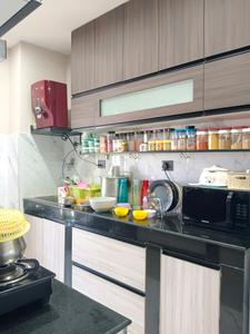 Kitchen Image of 1720 Sq.ft 3 BHK Apartment / Flat for sale in Srijan Ozone Phase II by Srijan Realty Pvt. Ltd., Kamalgazi Kolkata for Rs. 17200000