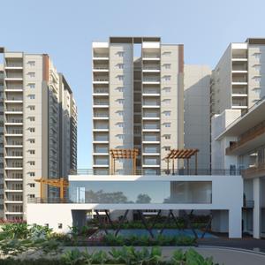 Image of 1360 Sq.ft 2 BHK Apartment / Flat for sale in EIPL Cornerstone, Puppalaguda, Hyderabad for Rs. 13200000