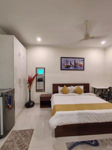 Bedroom Image of 650 Sq.ft 1 RK Builder Floor for rent in Sector 51 Gurgaon for Rs. 23000