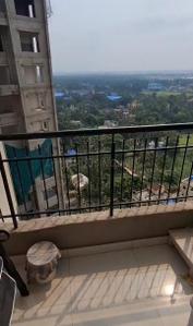 Balcony Image of 1080 Sq.ft 3 BHK Apartment / Flat for sale in Siddha Happyville , Rajarhat Kolkata for Rs. 10500000
