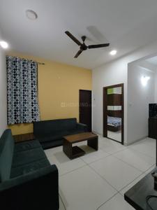 Hall Image of 550 Sq.ft 1 BHK Apartment / Flat for rent in Mahalakshmi Nagar Indore for Rs. 21999