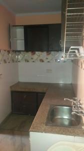 Kitchen Image of 500 Sq.ft 1 BHK Builder Floor for rent in Preet Vihar New Delhi for Rs. 15000
