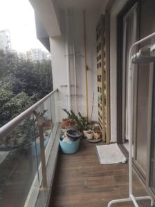 Balcony Image of 860 Sq.ft 2 BHK Apartment / Flat for rent in Pristine Pronext, Wakad Pune for Rs. 25000