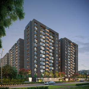 Image of 1315 Sq.ft 2 BHK Apartment / Flat for sale in Rameshwaram Ivaan Phase I, Palanpur, Surat for Rs. 5100000