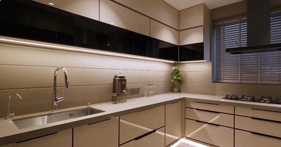 Kitchen Image of 1685 Sq.ft 3 BHK Apartment / Flat for sale in Ajmera And Sheetal Casa Vyoma, Vastrapur Ahmedabad for Rs. 16500000