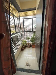 Balcony Image of 1602 Sq.ft 3 BHK Apartment / Flat for rent in New Ranip Ahmedabad for Rs. 25000