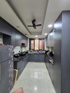 Kitchen Image of 1233 Sq.ft 3 BHK Builder Floor for sale in Laxmi Nagar New Delhi for Rs. 16000000