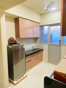 Kitchen Image of 960 Sq.ft 2 BHK Apartment / Flat for rent in Adani Aster Neo, Shantigram Ahmedabad for Rs. 30000