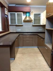 Kitchen Image of 2100 Sq.ft 3 BHK Independent House for rent in Uday Park New Delhi for Rs. 150000