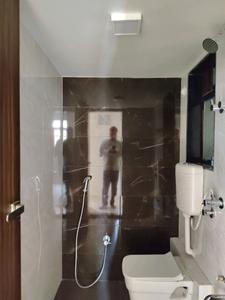 Common Bathroom Image of 1050 Sq.ft 2 BHK Apartment / Flat for rent in STG Signature Residency, Thane West Thane for Rs. 39000