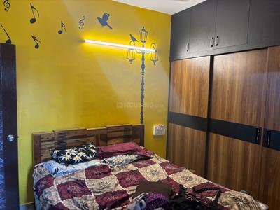 Bedroom Image of 1178 Sq.ft 2 BHK Apartment / Flat for rent in RR White Lotus, Lakeview Residency Bengaluru for Rs. 32000