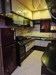Kitchen Image of 1800 Sq.ft 3 BHK Apartment / Flat for rent in Kamli Falia Silvassa for Rs. 30000