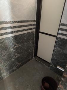 Bathroom Image of 790 Sq.ft 1 BHK Apartment / Flat for rent in National Trinity Paradise Phase 1, Shilphata Thane for Rs. 13500