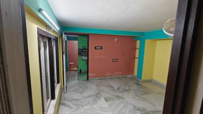 Bedroom Image of 400 Sq.ft 1 BHK Independent House for rent in Baguiati Kolkata for Rs. 7000
