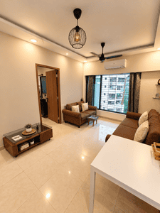 Hall Image of 600 Sq.ft 1 BHK Apartment / Flat for rent in Andheri West Mumbai for Rs. 59999