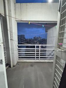 Balcony Image of 1175 Sq.ft 2 BHK Apartment / Flat for rent in MSR Queenstown, Chinchwad Pune for Rs. 28000