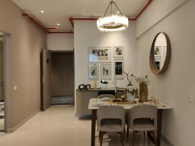 Living Room Image of 350 Sq.ft 1 BHK Apartment / Flat for sale in Lodha Crown Kolshet, Kolshet Thane for Rs. 6500000