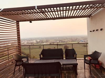 Balcony Image of 2550 Sq.ft 4 BHK Apartment / Flat for sale in Orchid Harmony, Shela Ahmedabad for Rs. 21100000