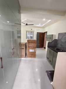 Kitchen Image of 765 Sq.ft 1 BHK Apartment / Flat for rent in Kondapur Hyderabad for Rs. 25000