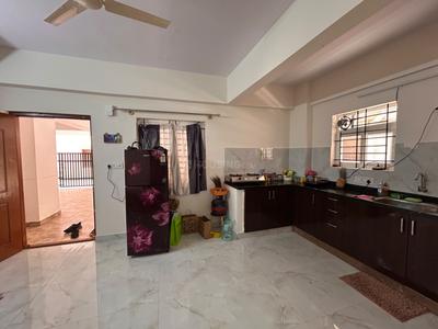 Kitchen Image of 600 Sq.ft 1 BHK Apartment / Flat for rent in New Baiyyappanahalli Bengaluru for Rs. 22000