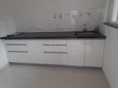 Kitchen Image of 950 Sq.ft 2 BHK Apartment / Flat for rent in VTP Urban Nest Phase 1, Pisoli Pune for Rs. 20000