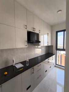 Kitchen Image of 1350 Sq.ft 3 BHK Apartment / Flat for rent in CANVAS &amp; COVE, Begur Bengaluru for Rs. 52000