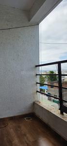 Balcony Image of 652 Sq.ft 1 BHK Apartment / Flat for rent in Karve Nagar Pune for Rs. 23000