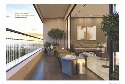 Balcony Image of 4545 Sq.ft 4 BHK Apartment / Flat for sale in Savaliya Krish Skylar, Bhaijipura Gandhinagar for Rs. 21715000
