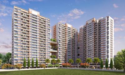 Image of 1400 Sq.ft 3 BHK Apartment / Flat for sale in Vellkin Basil Flora, Kiwale, Pune for Rs. 8400000