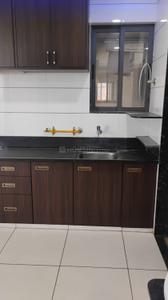 Kitchen Image of 920 Sq.ft 3 BHK Apartment / Flat for sale in Aadesh Sundaram City Phase 3, Madhapar Rajkot for Rs. 5200000