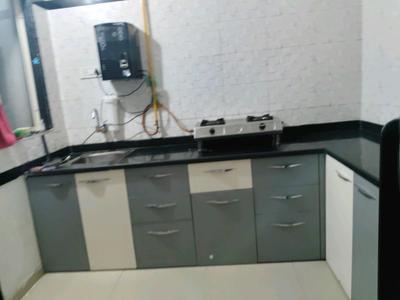 Kitchen Image of 2000 Sq.ft 3 BHK Apartment / Flat for rent in Ramdev Nagar Ahmedabad for Rs. 45000