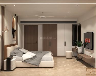 Bedroom Image of 5500 Sq.ft 4 BHK Apartment / Flat for rent in Venus Pashmina, Bodakdev Ahmedabad for Rs. 250000