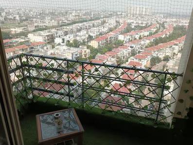 Balcony Image of 435 Sq.ft 1 RK Apartment / Flat for rent in Paramount Golfforeste Oak &amp; Pine, Surajpur Greater Noida for Rs. 15000